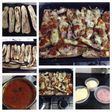 Berenjena a la parmesana en la hornilla