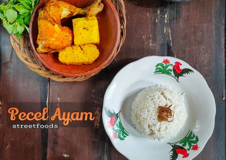 Resep Pecel Ayam Street Food, Bikin Ngiler