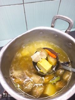 Foto resep Menu diet : asem asem ayam tahu