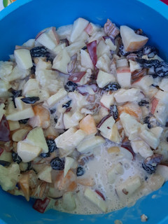 Una foto de Ensalada de manzana, muy fácil