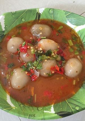 Foto resep Cilok goang kuah super pedas