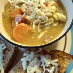 Bread and Soup in Memory of my Mother A picture of Bread and Soup in Memory of my Mother.