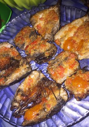 Foto resep Cakalang belah rica-rica
