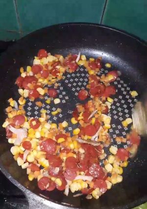 Foto resep Nasi Goreng Sosis