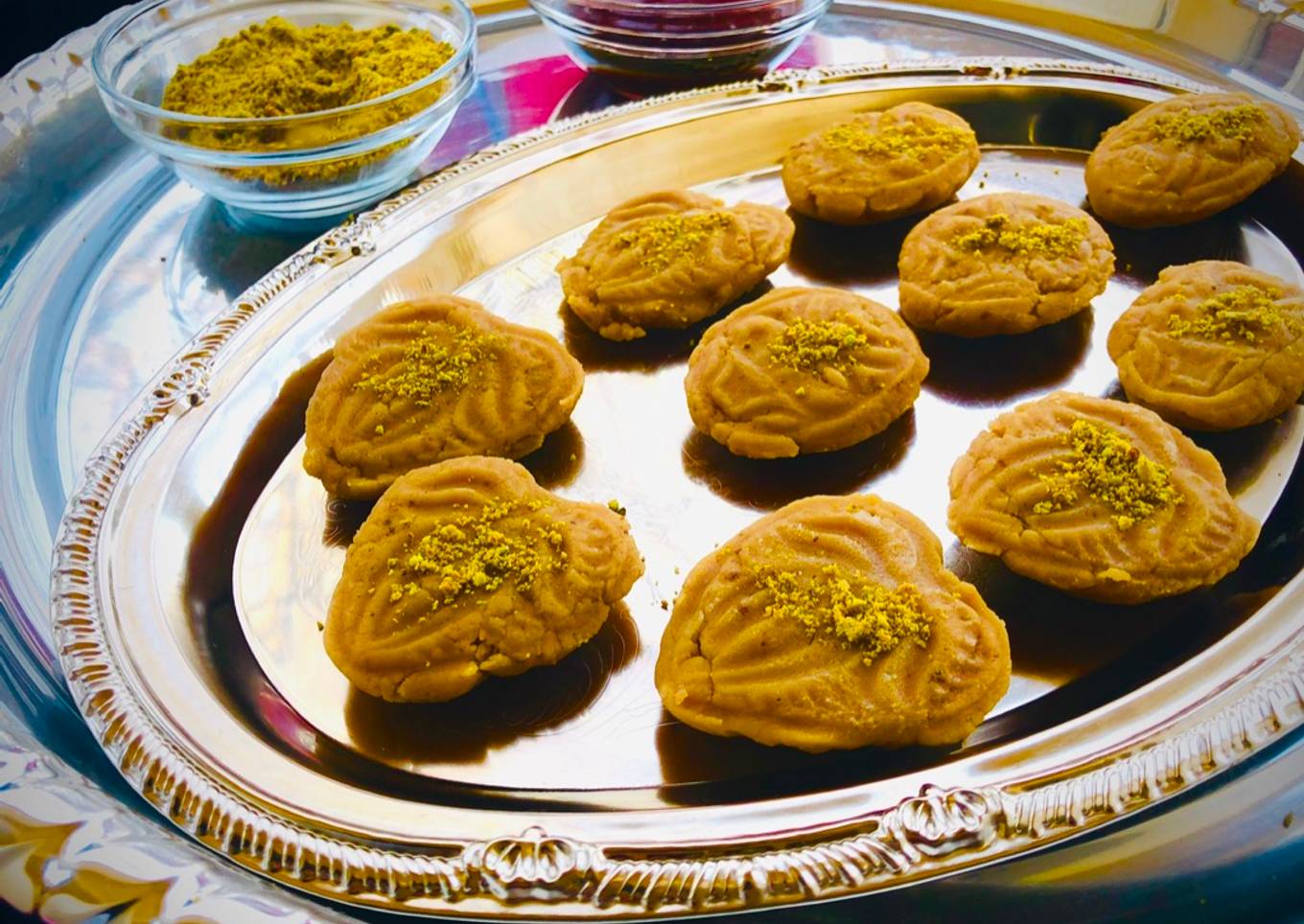 Nolen gur or sondesh or palm jaggery sondesh