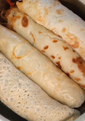 A picture of Crab roll.