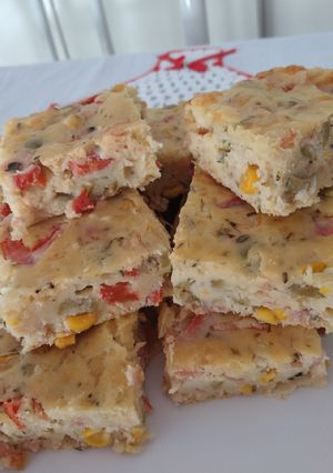 Foto de Torta de presunto e queijo