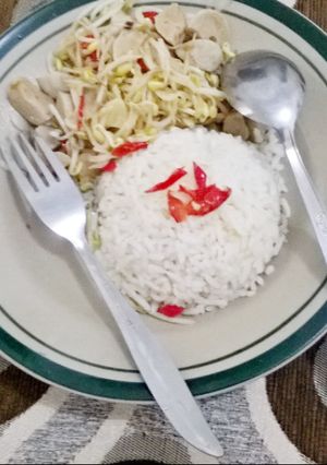 Foto resep Tumis Toge Bakso Kilat😁