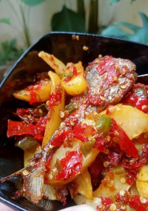Foto resep Samba Buruak Tongkol kantang ba lado