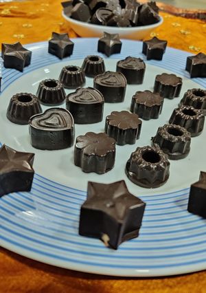 A picture of Homemade Chocolates.