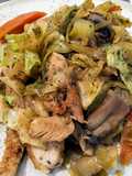 Pollo con col