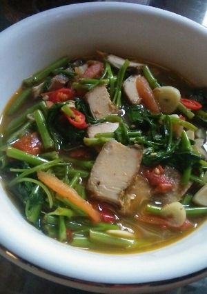 Foto resep Tumis Kangkung Tuna