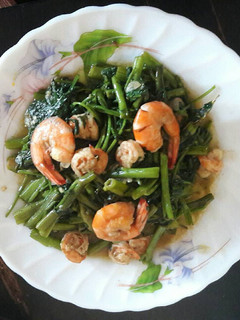 Foto resep Cah Kangkung Udang