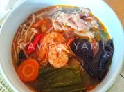 Gambar resep tomyam slice beef enoki
