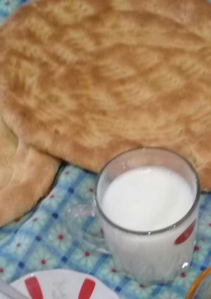 عکسی از دستور نون بربری مامان پز
