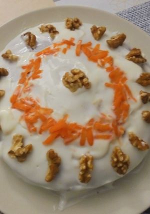 Una foto de 🍰Tarta de zanahoria 🥕"Claudia"
