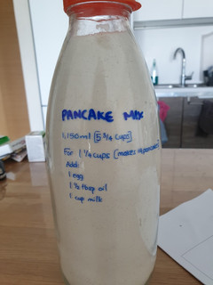 A picture of Pancake mix.