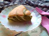 Zebra ogura cake phiên bản matcha
