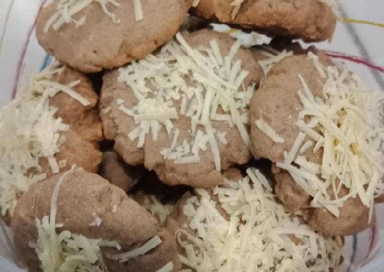 Cookies coklat keju tanpa oven