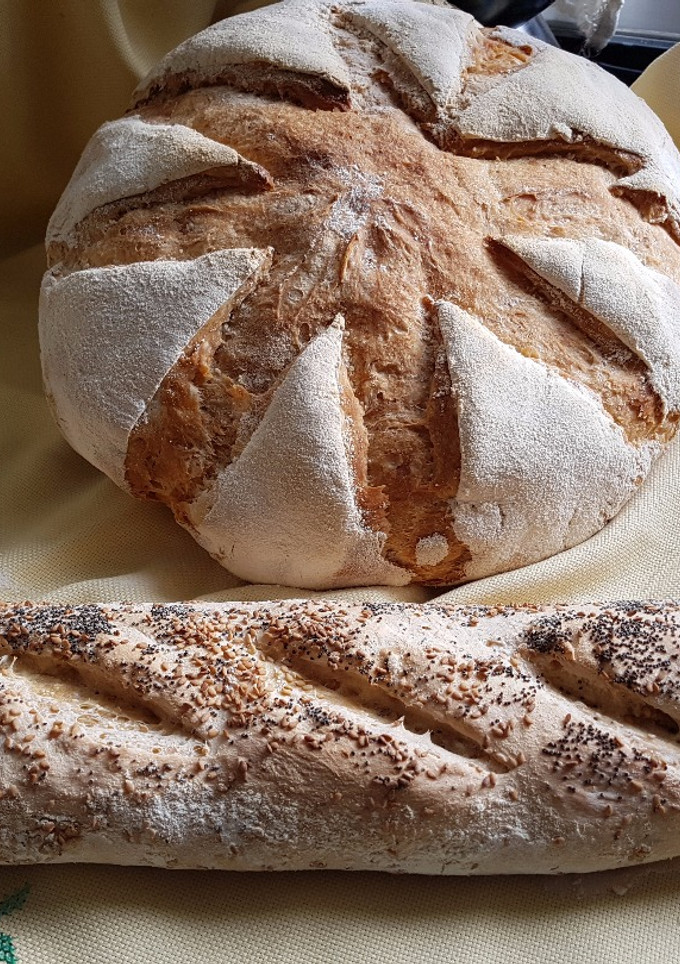 Una foto de Pan con semillas