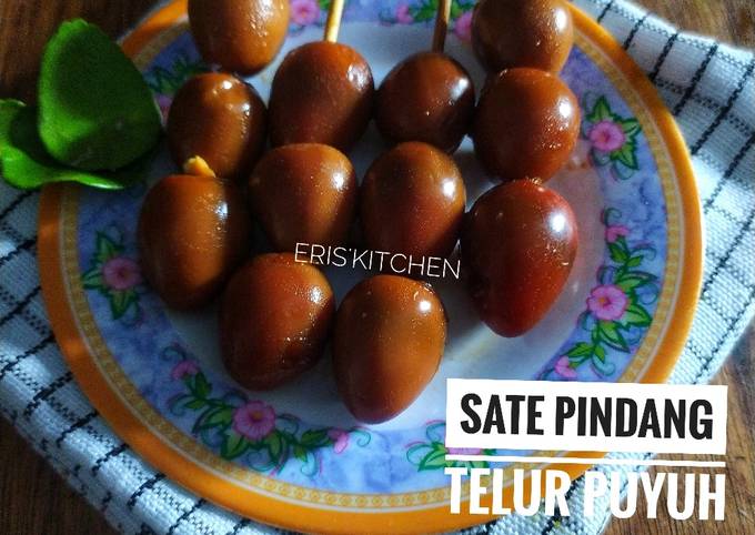 Sate Pindang Telur Puyuh