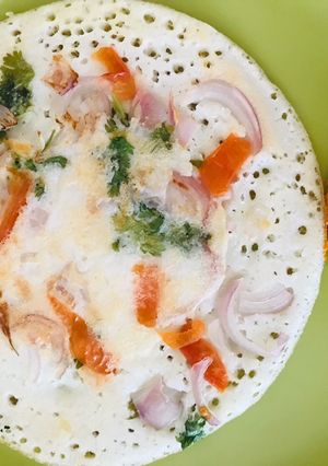 A picture of Uttapam uttapa.