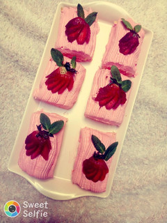 صورة لوصفة 🍓ميني بسكوي رولي🍓