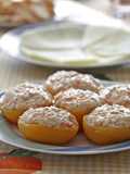 Melocotones rellenos
