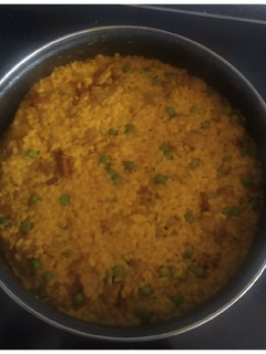 Una foto de Arroz de carne