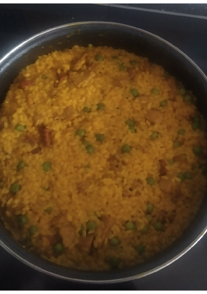 Una foto de Arroz de carne