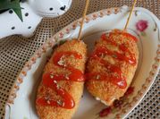 Gambar corndog kentang mozarella