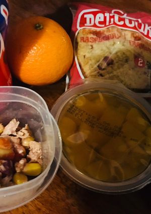 A picture of One of my lunches.