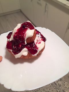 Papanas, avagy a román túrófánk recept fotója