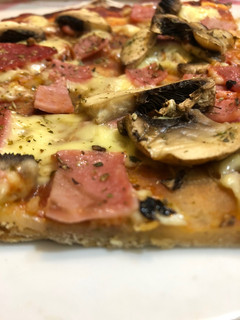 Una foto de Pizza