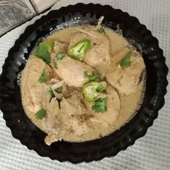 Chicken White Karahi A picture of Chicken White Karahi.
