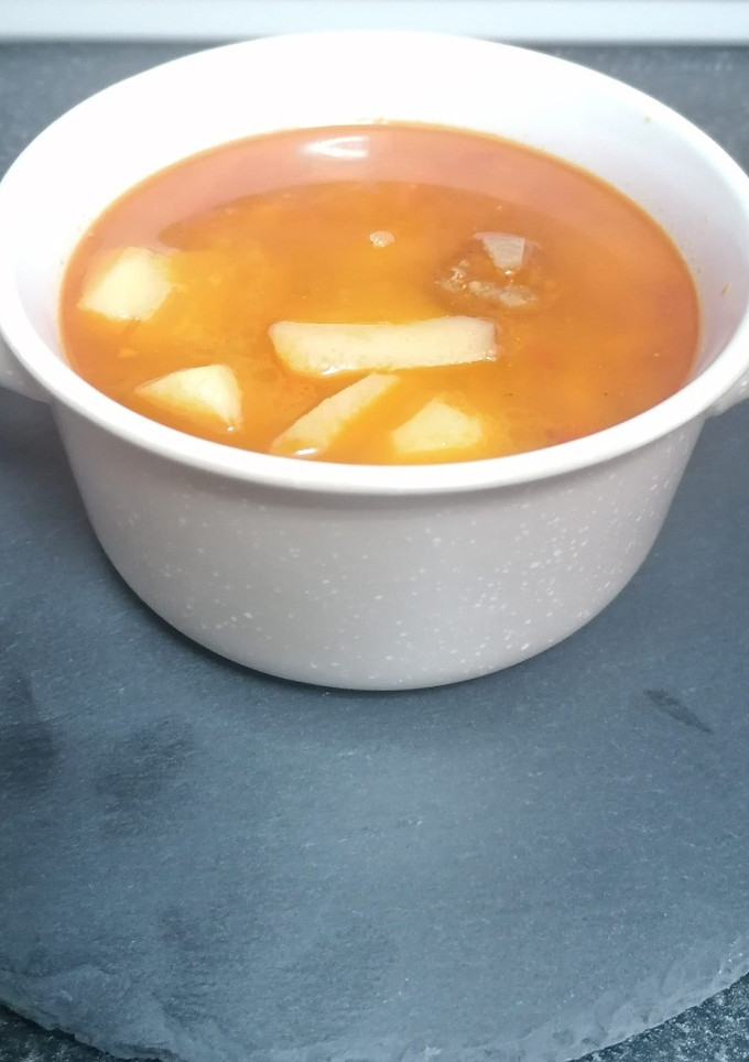 Una foto de Patatas a la Riojana con Chorizo | Receta Tradicional