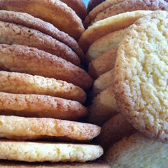 A picture of Sachi’s Coconut Cookies.