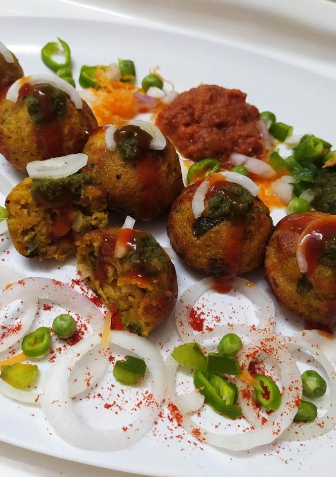 ક્રીસ્પી વેજ અપ્પે રેસીપી મુખ્ય ફોટો