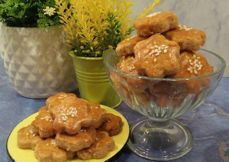 Bagaimana Membuat Kue Kering Selai Kacang, Enak Banget