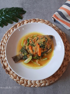 Foto resep Ikan Nila Kemangi Kuah Santan