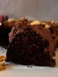 Torta al cioccolato e arachidi vegan e glutenfree