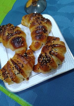 صورة لوصفة كرواسون مالحين