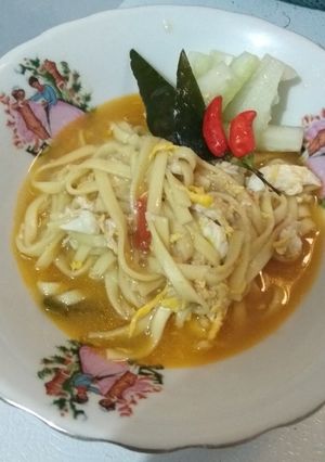 Foto resep Mie tek tek kuah