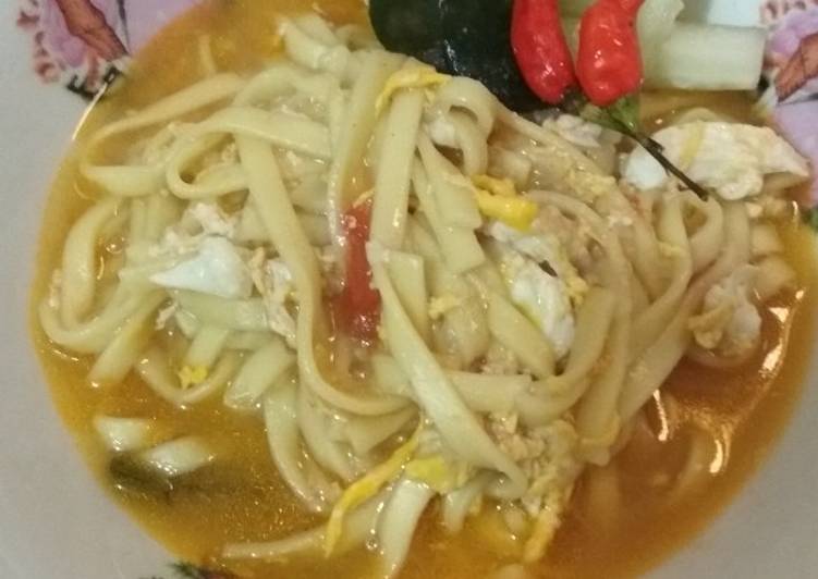 Resep Mie tek tek kuah Anti Gagal