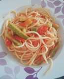 Spaghetti a la mexicana
