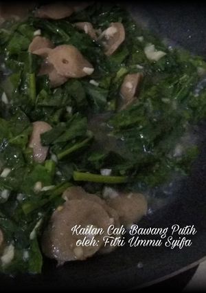 Foto resep Kailan Cah Bawang Putih