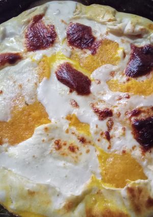 Una foto de Pastel de zapallo