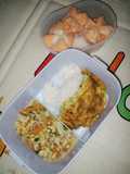 Orak Arik Telur Wortel dan Enoki