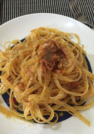 Foto resep Spicy Tuna Fetucinni