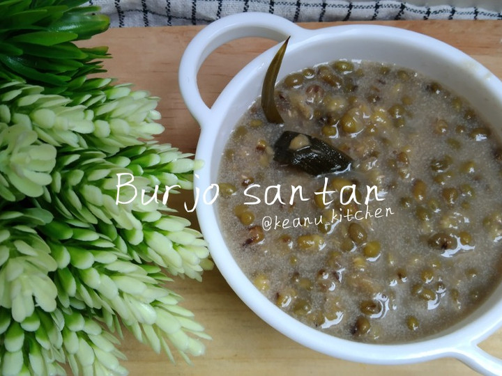 Resep 69. Bubur Kacang ijo kuah Santan, Enak Banget